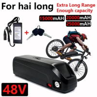 48V 15000/20000/25000MAH for Hailong 48V Electric Bicycle Mountain Bike Electric Motorcycle 18650-35E Battery Long Endurance