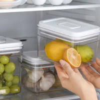 Home Square Plastic Airtight Jar Whole Grains Storage Jars Snack Kitchen Storage Box Food Cans Milk Powder Cans