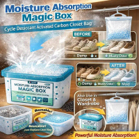 【Dust Removal Magic Box Deep Cleans Dust Mites/Allergens】Multi-Surface Dust Collector Box/Portable A