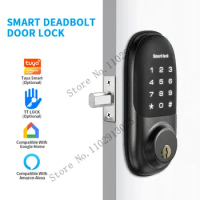 digital electronic lock smart door lock password Stupid lock atresia smart deadbolt indoor door wood door lock smart locks