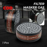 Filter Masker Gas Respirator Cartridge Refill Organik Penyaring Udara Berbahaya
