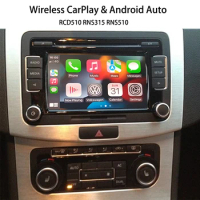 Screen Mirror Adapter Car Play Youtube Netflix Front Rear Camera Apple Map Google Android CarPlay for VW RCD510 RNS315 RNS510