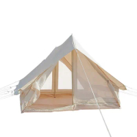 Hot sale outdoor Canvas Tents Outdoor Waterproof Camping Tent Cabin Tent