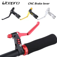 Bicycle lever brake ultralight hollow brake handlebar V/C clamp disc Universal 22.2mm bike lever for brompton birdy MTB road