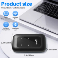 Pocket Wifi Router 4G LTE Repeater Car Mobile Wifi Hotspot Wireless Broadband Mifi Modem Router 4G with Sim Card Slot