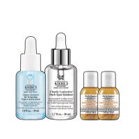 【契爾氏】官方直營 無針水光雙精華組(Kiehl’s /三酸精華30ml+淡斑精華50ml)
