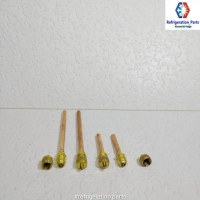 CZ masuk gas tuib tembaga injap servis peti sejuk / aircond 125mm injap akses gas charging valve fri