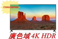 *****東洋數位家電***** LG   75型 UHD 4K IPS 硬板電視75UK6500PWB