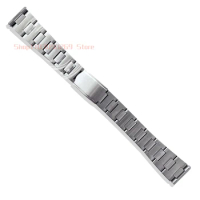 316L Stainless Steel Silver Watch Band Strap Universal Straight End Links Fit for Seiko Divers 6105 6138 6139 6106 6119 Bracelet