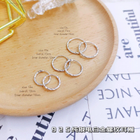 925 silver + plated white gold earrings