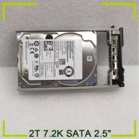 HDD For Seagate R730 R630 R420 Server Hard Disk ST2000NX0403 2T 7.2K SATA 2.5" Hard Drive CK3MN 0CK3MN