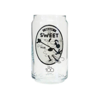 【sunart】迪士尼100周年 百年慶典系列 罐型玻璃杯 米妮 汽船威利號1928年(餐具雜貨)