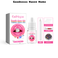Hot Eelhope DIY  Tooth Gem Kit   European and American Style Hip-Hop Style Inlaid Tooth Diamond Jewe