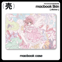 Card Captor Anime SAKURA Case For Apple Macbook Air M2 M1 Pro 13 14 16 Mac Hard Shell Retina A2681 A2337 A2338 A1989 Laptop Case