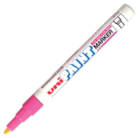 UNI ปากกาเพ้นท์ (Paint Marker) 0.8-1.2 มม. PX-21 หมึกสีน้ำเงิน