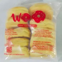 Woo Donat Kentang isi 10 Donat frozen beku