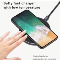 60W Fast Wireless Charger For Oneplus 10Pro USB Charging Pad For Doogee S89 Pro S96 Pro S59 Pro S68 Pro Sony Xperia 1 IV 1 I