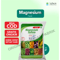 INFARM - Pupuk Magnesium Sulfate 1 KG Pupuk Magnesium Sulfur Pupuk Tanaman Buah Cabai Padi Sayuran D
