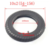 For Xiaomi Mijia M365 Electric Scooter Tire 10 Inch Inflation Wheel Tyre Inner Tube WanDa 10x2 (54-156) Pneumatic