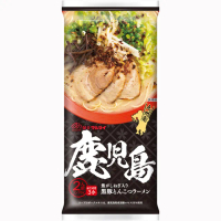 【丸太拉麵】鹿兒島黑豚骨拉麵185gX2包