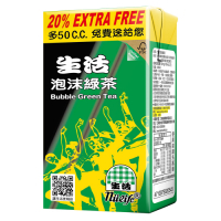 生活 泡沫綠茶(300ccx24入)