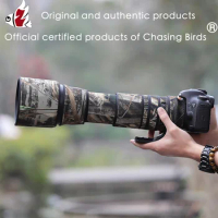 CHASING BIRDS camouflage lens coat for TAMRON SP 150 600 A011 waterproof and rainproof lens protective cover 150-600 lens cover