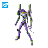 Bandai Original EVANGELION EVANGELION-01 Anime Action Figure Assembly Model Toys Collectible Model Ornaments Gifts for Children