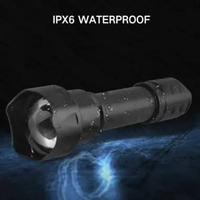 BORUiT Senter Infrared Flashlight Night Vision 850nm T20 LED - Bantu Night Vision, Tahan Segala Cuac