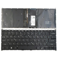 New For Acer Swift 1 SF114-32 SF114-32-C225 SF114-32-C91M SF114-32-P2PK SF114-32-P30S Laptop Keyboard US Backlit