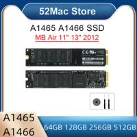 Used for Macbook Air 11" 13" A1465 A1466 2012 Year SSD Solid State Flash Drive 64GB 128GB 256GB 512GB Hard Disk EMC2558 EMC2559