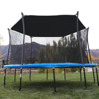 Trampoline Sun Shade Cover UV Protection Trampoline Covers Trampoline Sun-Protection Shade Cover Oxford Cloth Waterproof