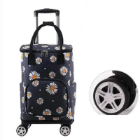 Women Shopping bags on wheels Women trolley bag shopping bag with wheels wheeled backpack Bags Rolling Luggage Backpack bags