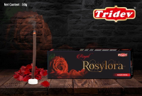 [綺異館] 印度香 皇家玫瑰 柱香 50g 高品質系列 tridev royal rosy lora 薰香 療癒 舒壓