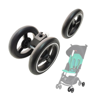 2025 ล้อรถเข็นเด็กสำหรับ GB Pocket Car D666 D668 Pockit +All Terrain 2S/3S/3Q/SA Goodbaby Portable B