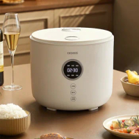 OIDIRE Rice Cooker Mini Rice Cooker Home Multifunctional Intelligent Small Rice Cooker 2-liter Appointment 2-3 Person ODI-MFB25