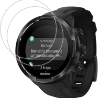 2/4PCS Screen Protector Film Guard For Suunto 7 /Suunto 9 Smartwatch Tempered Glass Cover 9H Anti-scratch Clear Protective New