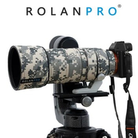 ROLANPRO Waterproof Lens Camouflage Coat Rain Cover For Sony FE 70-200mm F2.8 GM OSS II Protective Case SEL70200GM Guns Sleeve