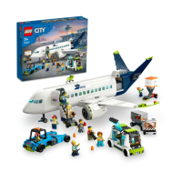 福利品【LEGO 樂高】城市系列 60367 客機(飛機模型 玩具積木)