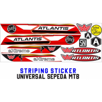 LIS COD / VARIASI SEPEDA MTB/BIKE ALL STRIPING/STICKER VARIASI CUSTOM MOTIF TERBARU/STICKER ALL BIKE