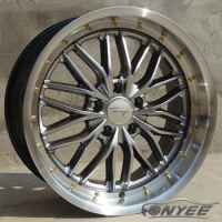 18 inch 5x114.3 PCD ET28 CB73.1 car rim wheels deep dish aluminum alloy steel rims for Hyundai Sonata Honda Accord Toyota Reiz