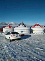 戶外蒙古包帳篷移動小房子農家樂度假山莊度假村旅游涼亭帳篷