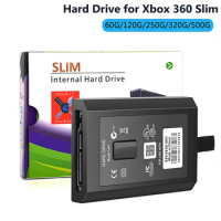 50PCS 250GB Hard Drive Disk For Xbox 360 Slim Game Console Internal HDD Harddisk For Microsoft XBOX360 Slim