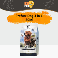 Prefurr Dog 3-in-1 Dog Dry Food 20kg E5pet