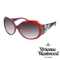 【Vivienne Westwood】摩登土星款太陽眼鏡(紅 VW675_04)