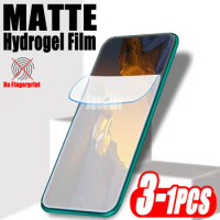 1-3PCS Matte Protective Gel Film For Xiaomi Poco F5 Pro F4 F3 GT F2 Pro Hydrogel Safety Protecto Xiaomy Little PocoF5 F5Pro F 5