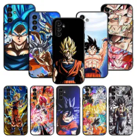 Case For Samsung Galaxy A52 A53 A12 A13 A54 A32 A51 A71 A23 A33 A21s A13 5G A22 A50 Soft Phone Case Anime Dragons Ball