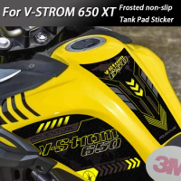 3M Motorcycle Tank Pad Sticker Fuel Gas Cover Protection Frosted Non-slip Decal For Suzuki Vstrom Dl650 DL V-STROM 650 XT