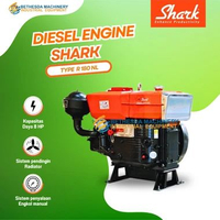 Diesel Shark 8PK 8 Hp Penggerak Diesel 8HP Shark R180 R 180 NL R 180 NL