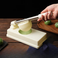 Qingming Fruit Green Ball Pressure Skin Mold Handmade Glutinous Rice Cake Amy Kueh Bag Dumpling Skin Household Bakeware Tool New