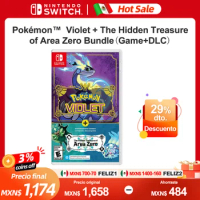 Pokémon Violet + The Hidden Treasure of Area Zero Bundle Nintendo Switch Game Deals 100% New Official Physical Game Card